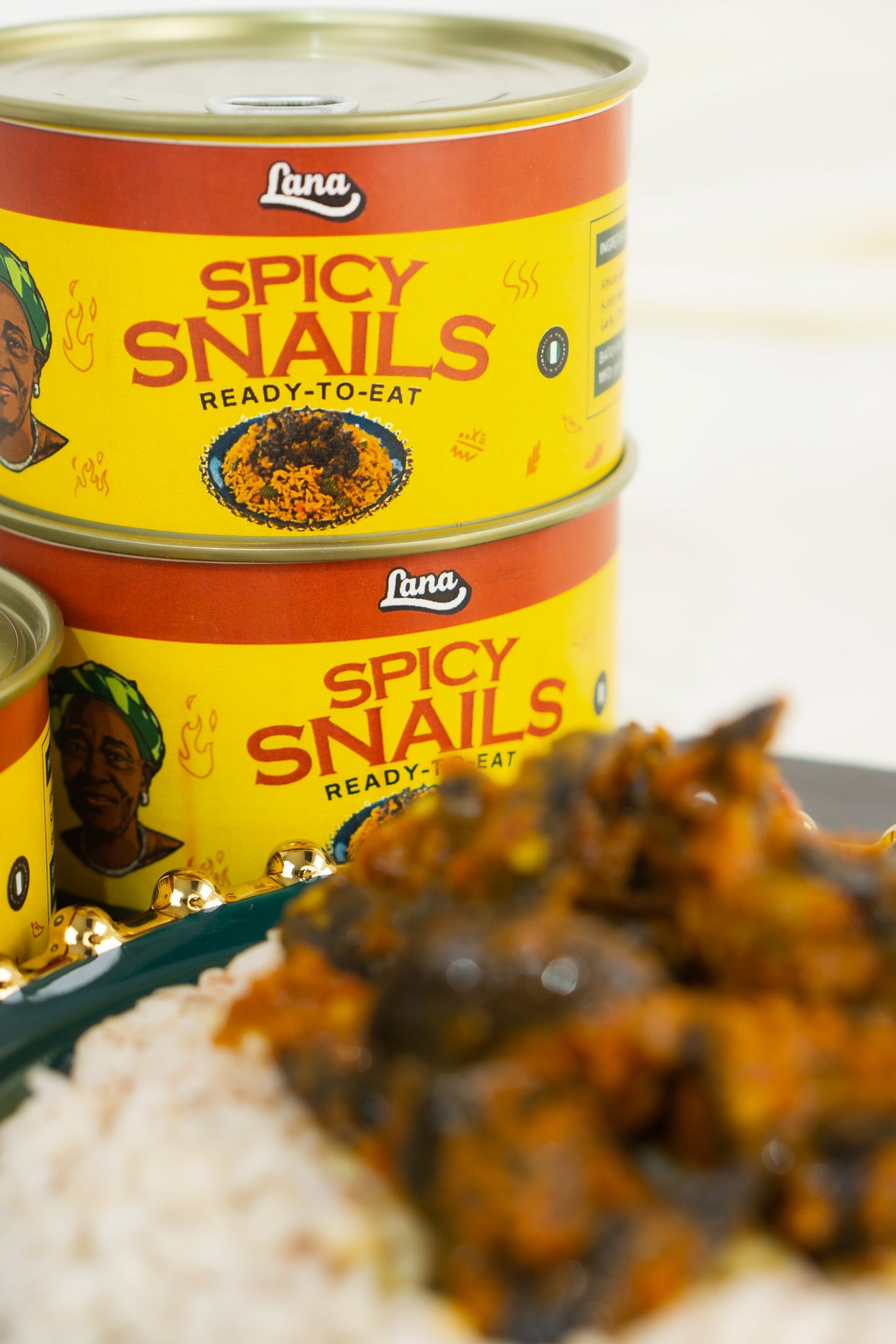 Lana Ready To Eat Canned Snails